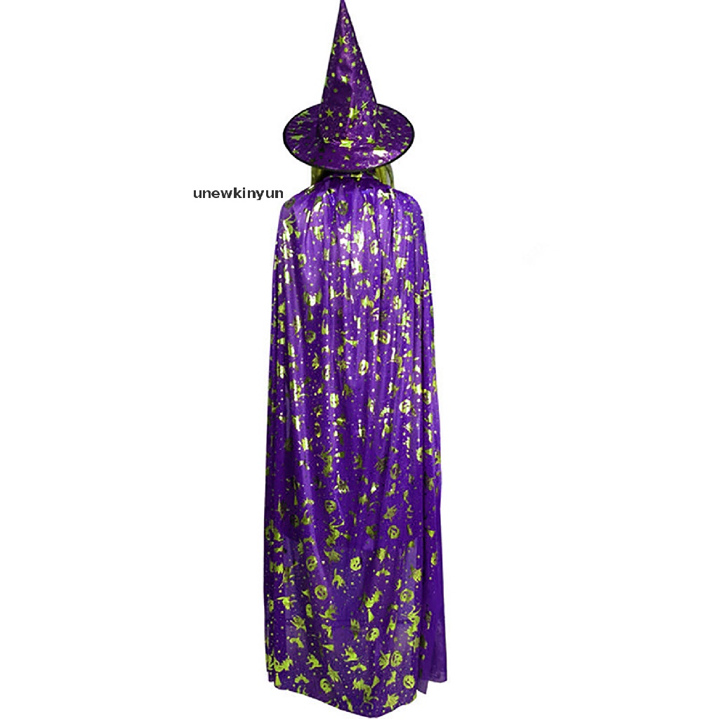 yun RuiYELE - Mantello da strega cappello e cappello kinh dị hóa trang halloween kinh dị | BigBuy360 - bigbuy360.vn