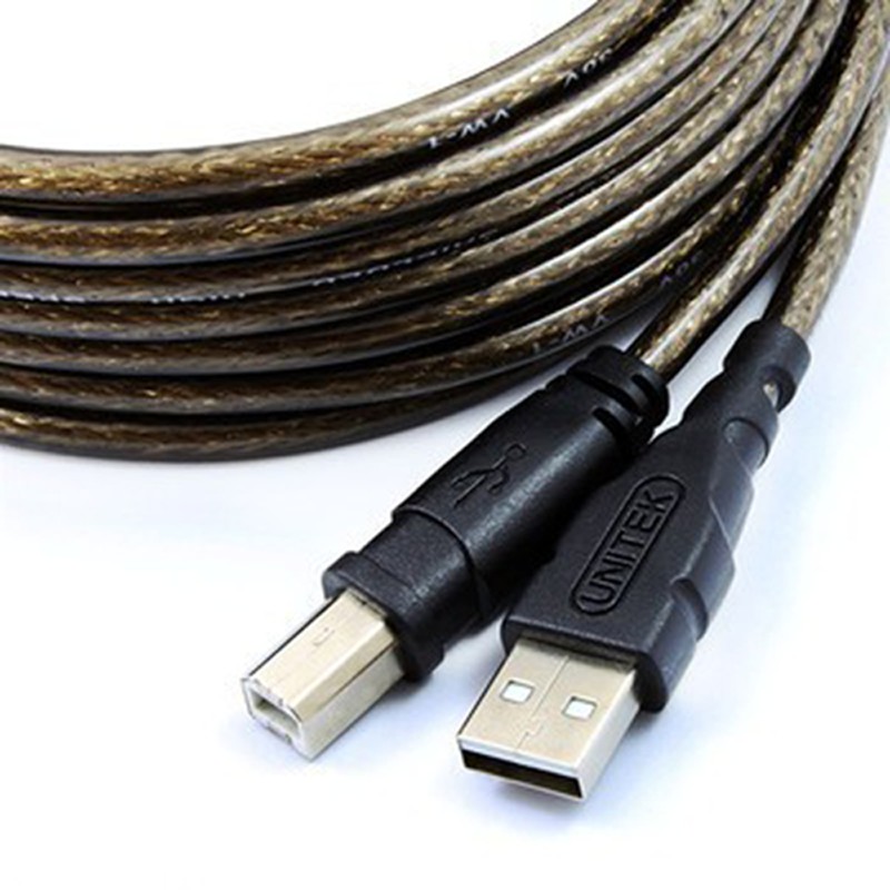 Cáp USB máy in 1M8 - 3M - 5M - 10M Unitek chống nhiễu