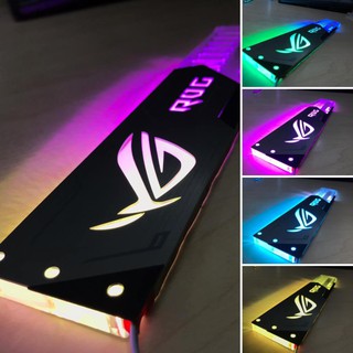 Giá Đỡ VGA Ngang LED Digital RGB Mặt INOX
