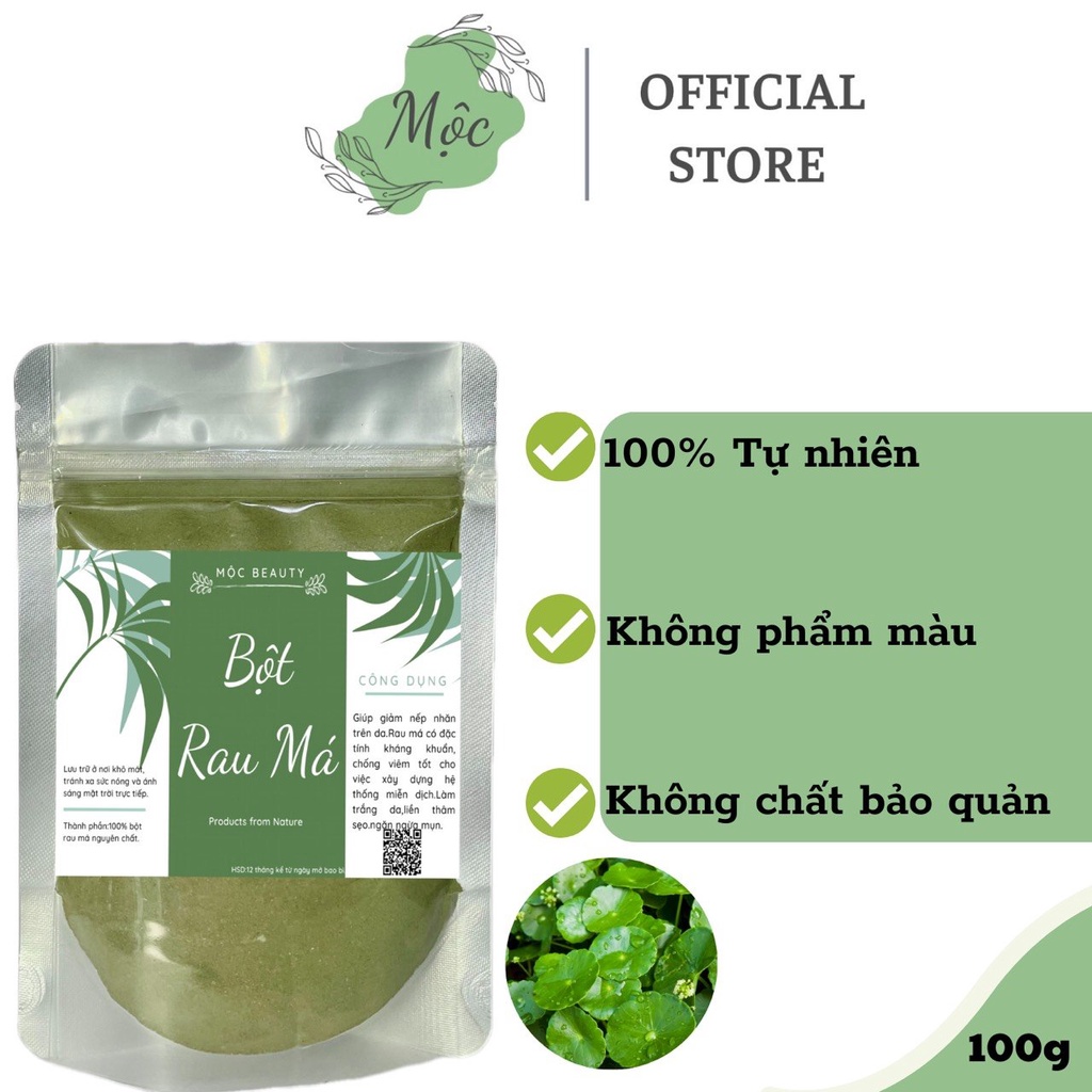 1kg bột rau má nguyên chất