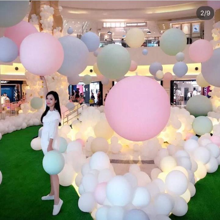 Bóng bay pastel 18 inch (45cm), 36 inch( 80cm) size To