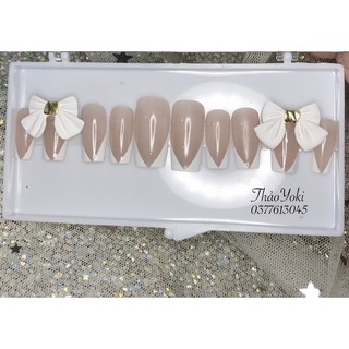 Móng thiết kế Nailbox bộ 12 móng làm theo size tay