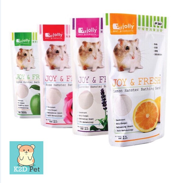 Cát tắm Jolly diệt khuẩn cho Hamster 1kg