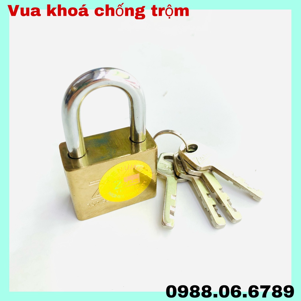 Khóa cửa Z-Solex 4cm, 5cm, 6cm⚡FREE SHIP⚡ khóa giữ chìa chống quên chìa.Công nghệ USA:chống cưa-chống cắt-chống đục