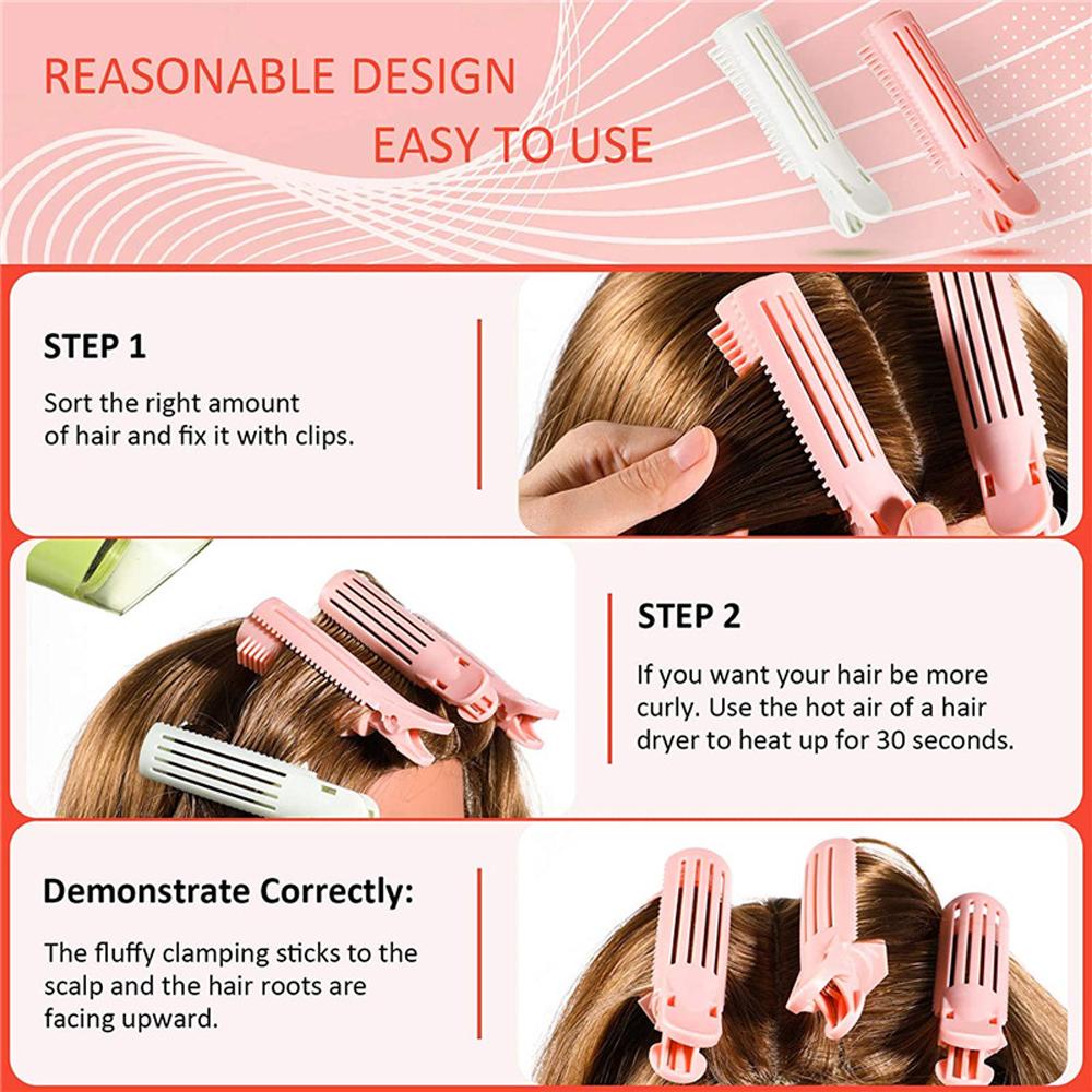 SOMEDAYZL Kẹp Tóc Bằng Nhựa Tạo Kiểu Tóc Phong Cách Hàn Quốc