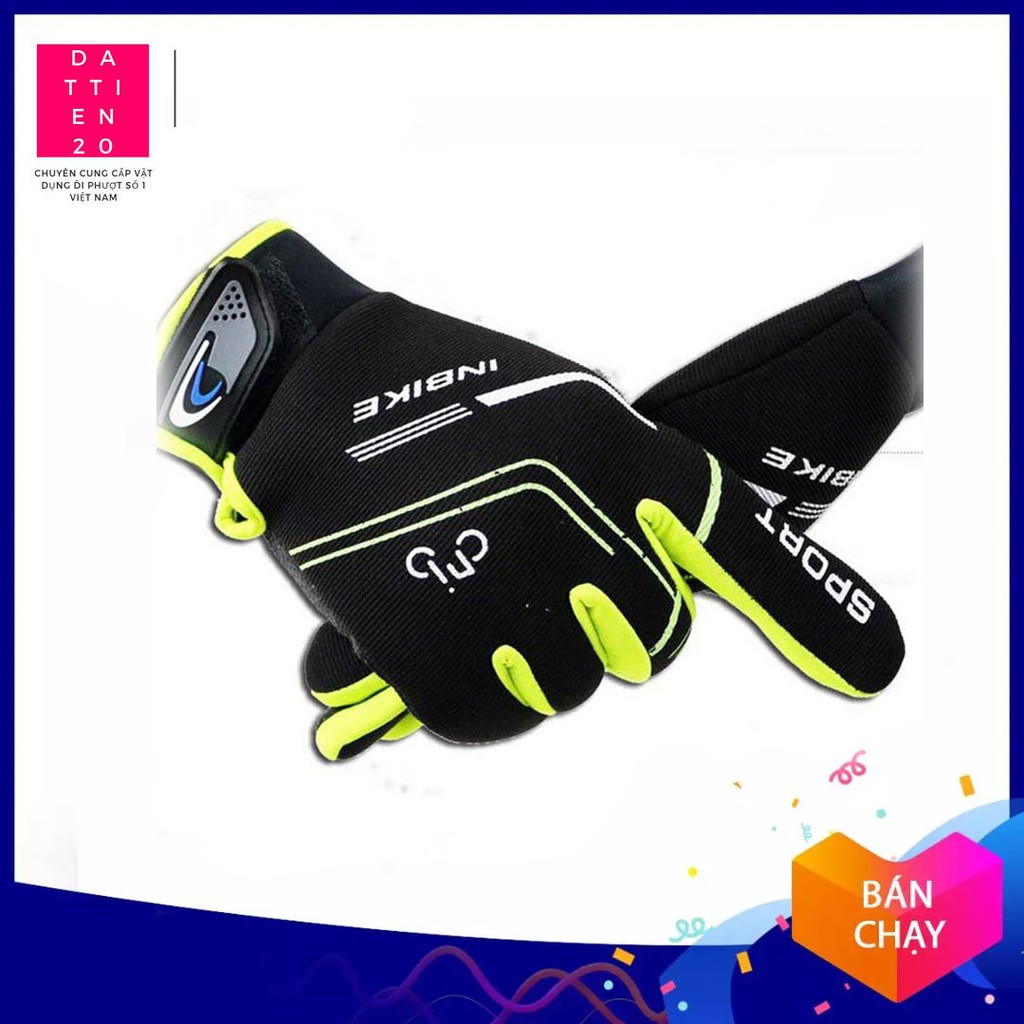 GĂNG TAY DÀI NGÓN INBIKE THỂ THAO CẢM ỨNG CHỐNG TIA UV