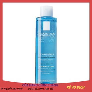 Nước Cân Bằng La Roche-Posay Giàu Khoáng Da Nhạy Cảm Soothing Lotion Sensitive Skin 200ml