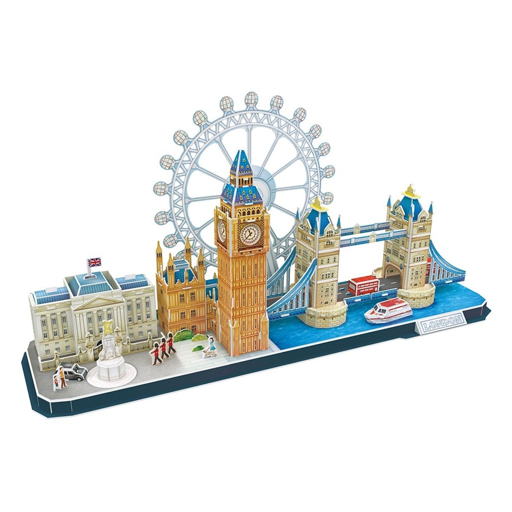 Mô Hình Giấy Lắp Ráp 3D Cubic Fun Cityline London MC253h