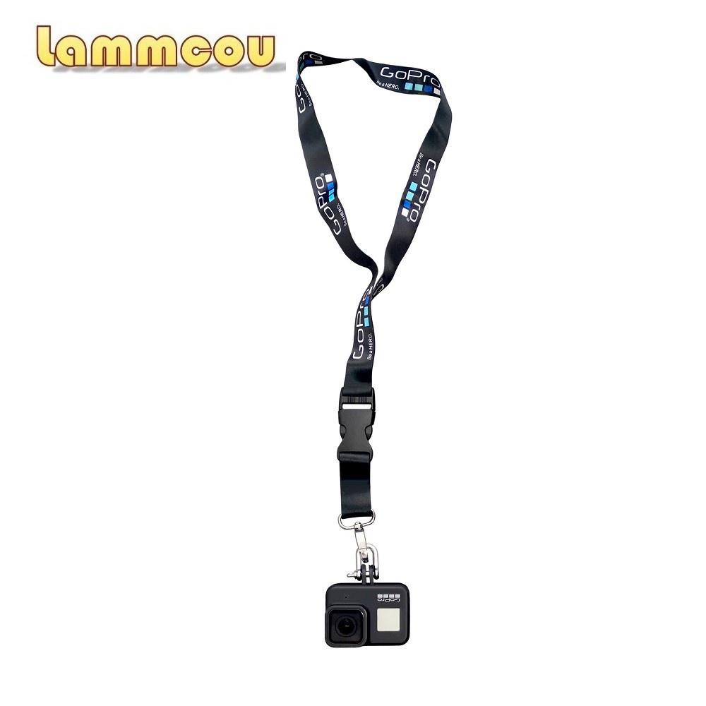 Dây đeo cổ Lammcou tương thích cho Gopro Max Hero 9 Hero 8 Hero 7 Hero 6 Hero 5 Hero 4