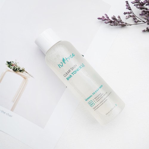 Nước Cân Bằng Isntree Clear Skin BHA Toner Giúp Tẩy Tế Bào 200ml