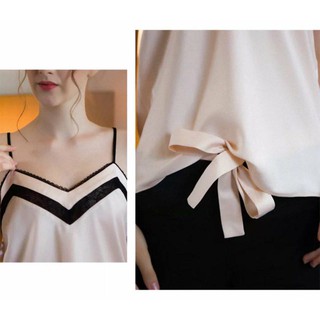 Set Bộ Ngủ 2 dây Phi lụa cao cấp