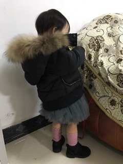 Áo phao mũ lông cho bé🌺