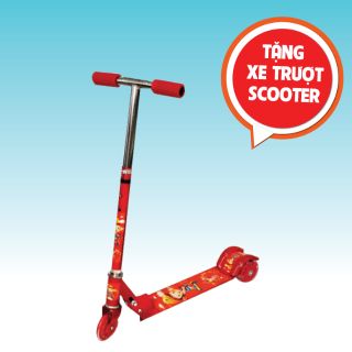 Xe trượt Scooter quà tặng của sữa meiji và enfa {100% new}