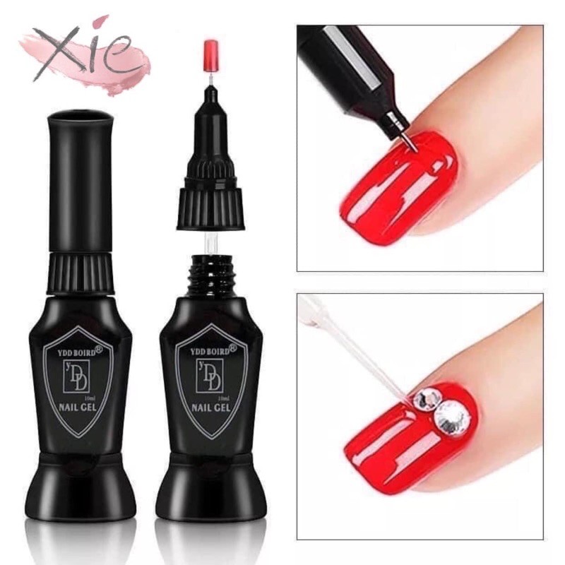 BÚT GEL ĐÍNH ĐÁ YDD -XIE dụng cụ mi&amp;nail❤️