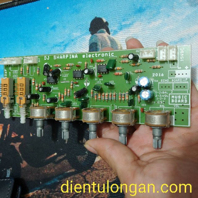 Vỏ mixer mini ampli mini lắp ampli class D