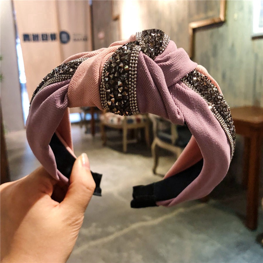 Cài tóc đính đá thời trang Hàn Quốc