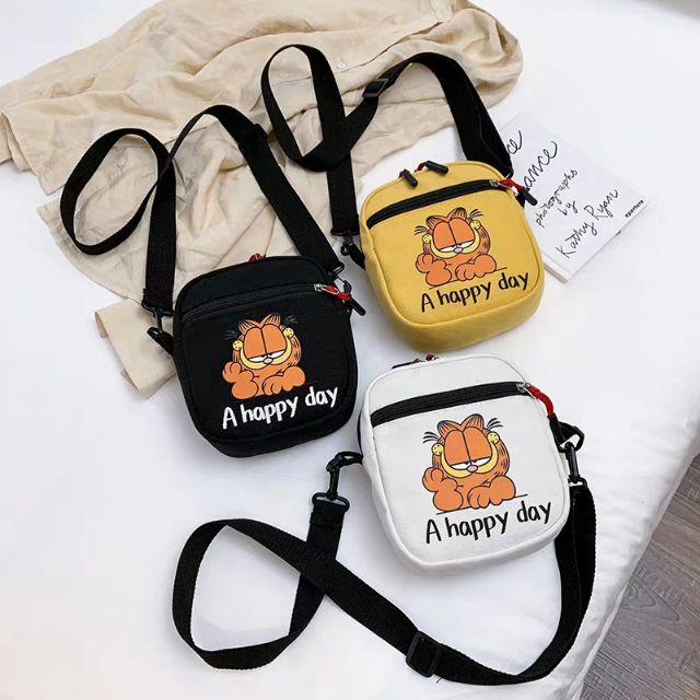 Túi vải mèo ulzzang