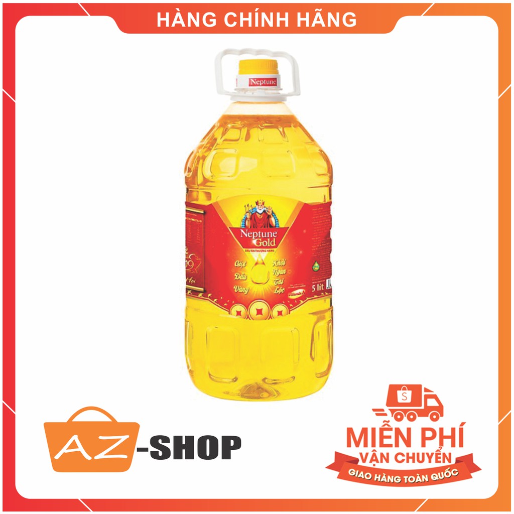 [Hà Nội] Dầu Ăn Neptune Gold (5L / Chai)