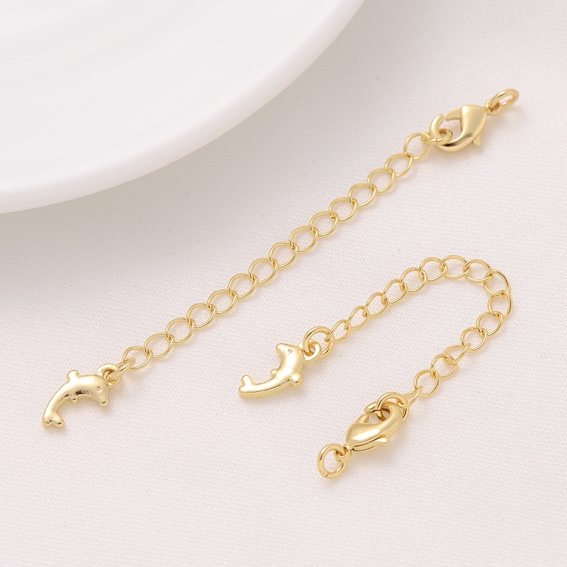 hạt charm charm dây chuyền Móc Càng Cua Mạ Vàng 18K Dùng Làm Trang Sức Thủ Công