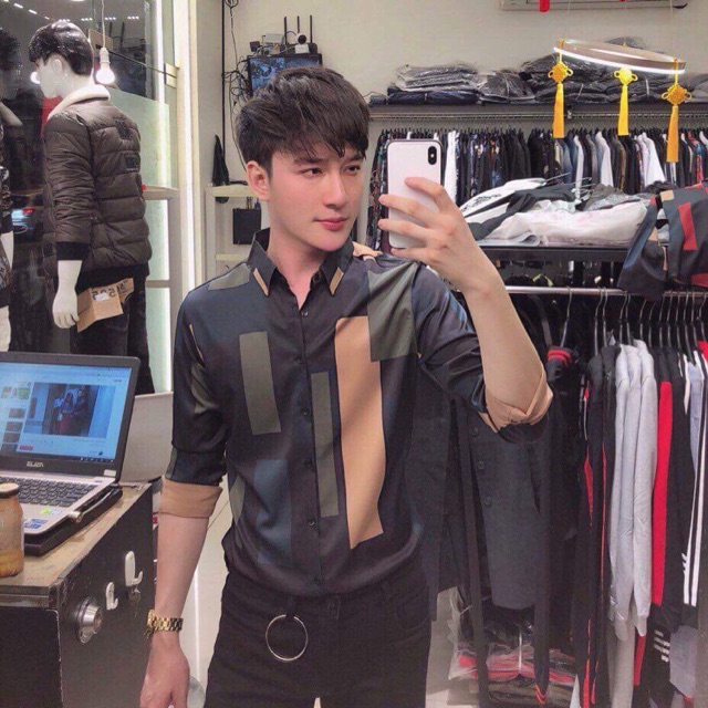 Sơ mi lụa( 4 mẫu)