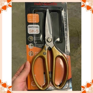 Kéo sk5,kéo bếp đa năng siêu sắc,siêu bền, kéo cắt gà, cắt vịt, cắt thịt các loại
