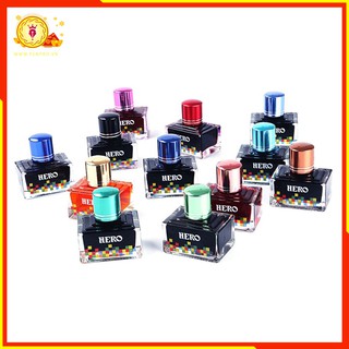 Mực Hero 40ml Cao Cấp không lắng cặn mực bút máy