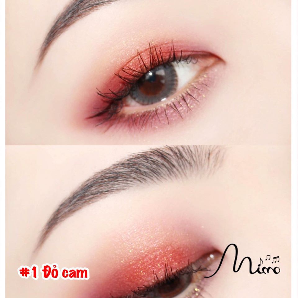 Phấn Mắt 4 Màu Wodwod Make-up Phấn trang điểm mắt ánh nhũ láp lánh