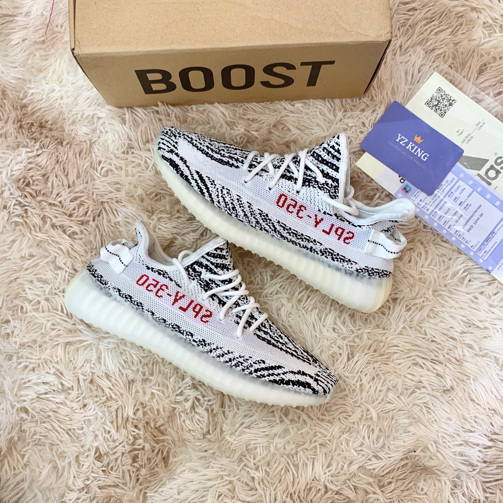 Giày Thể Thao Blutin, Zebra, Trắng, Xám Cam, Nam Nữ Siêu Hot | BigBuy360 - bigbuy360.vn