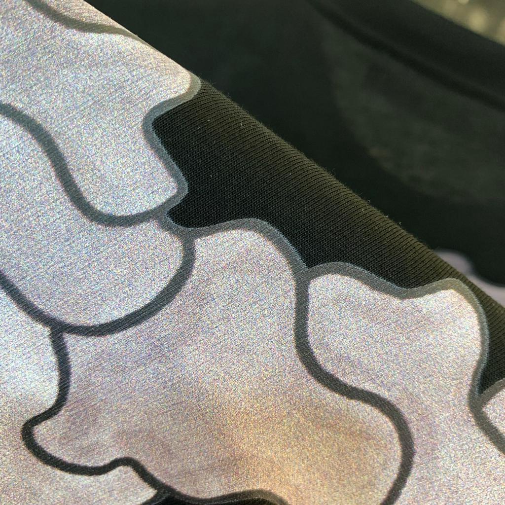 Áo Thun Nam Ngắn Tay Cổ Tròn In Hình Mũi Tên Màu gradient Mẫu Mới 0FF Wh1te 2023