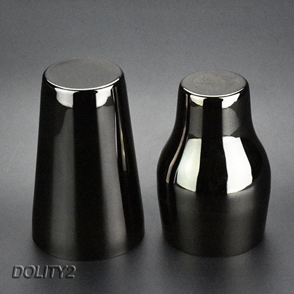 Bình Lắc Cocktail Bằng Thép Không Gỉ Màu Bạc 2 Cái