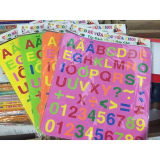 Bảng chữ cái bằng mút xốp cho bé