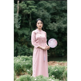 MINX - Áo Dài Lụa Tuyết Nhung