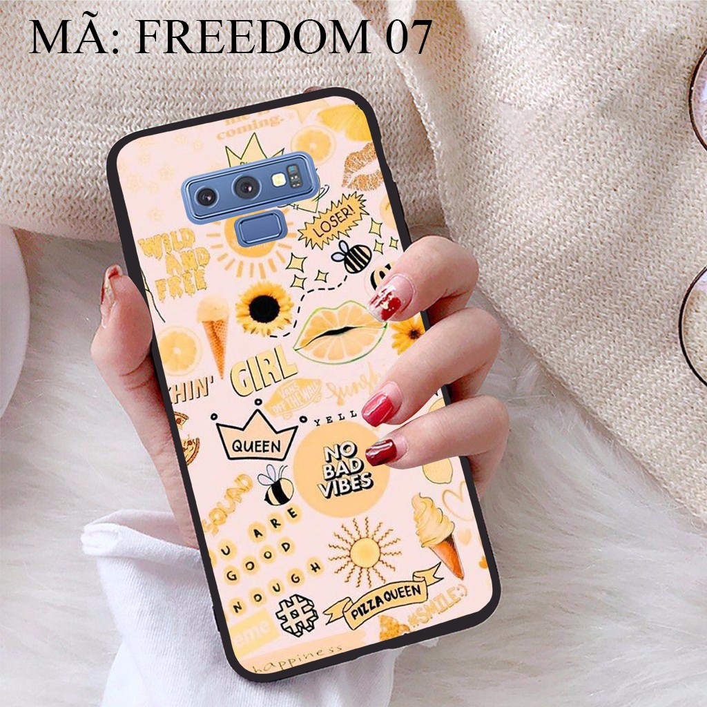 Ốp lưng Samsung Note 9 viền dẻo TPU BST Phong Cách Freedom