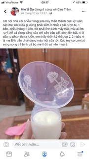 Phễu hứng sữa