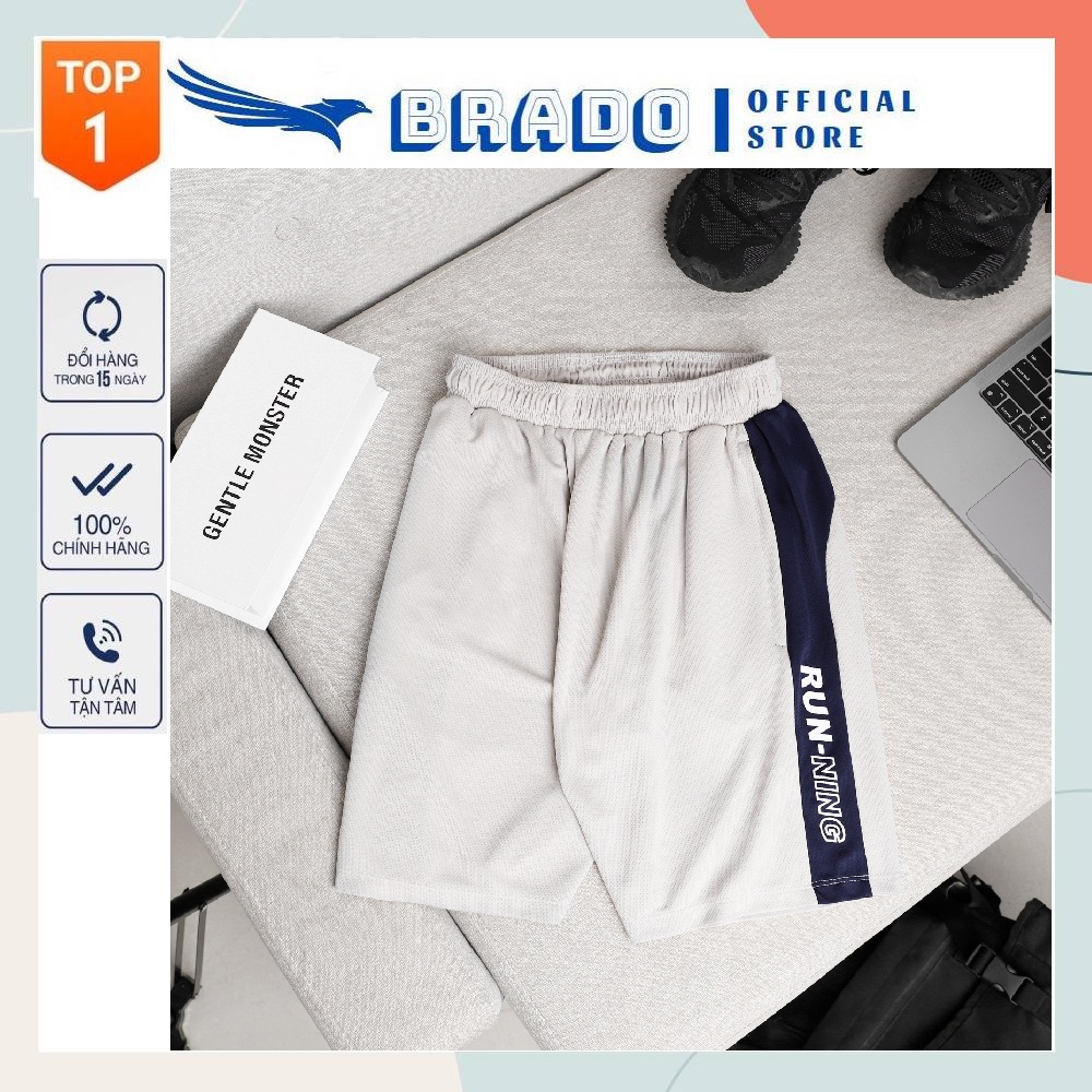 Quần đùi, quần short nam 𝐑𝐔𝐍𝐍𝐈𝐍𝐆 thể thao HOT NHẤT 2022, chất vải Thun Thái mềm mịn, thoáng mát co giãn
