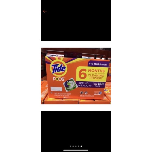 viên giặt Tide pods 168 viên riêng bán lẻ bịch 42 viên