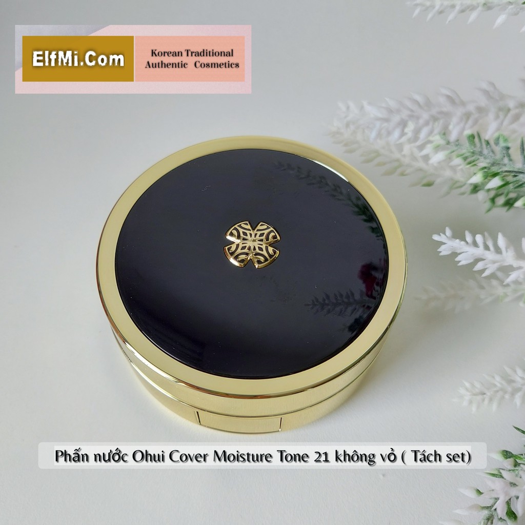 [Tách Set] Phấn nước Cushion OHui Đen - OHUI Ultimate Cover Cushion Moisture Tông Màu 21