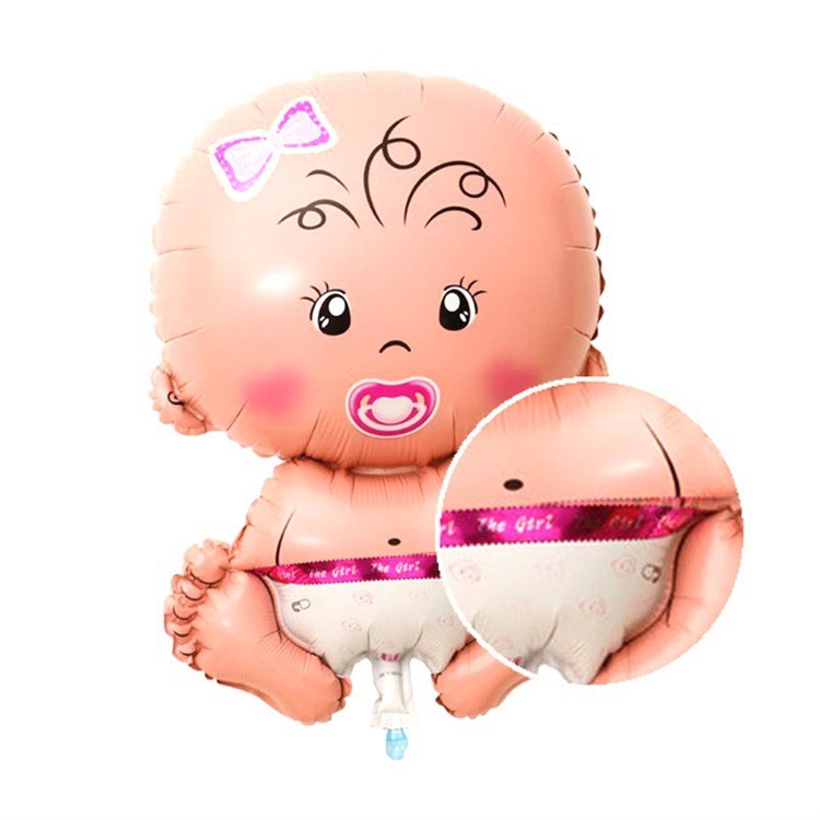 Bóng bay Helium hình em bé trang trí tiệc