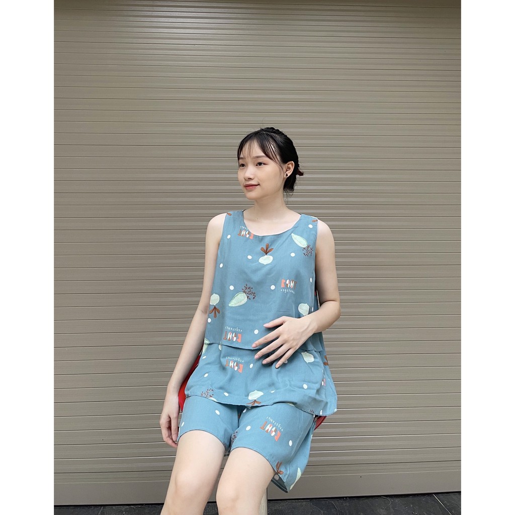 ĐỒ BỘ BẦU LANH TẦNG MÙA HÈ SIÊU MÁT