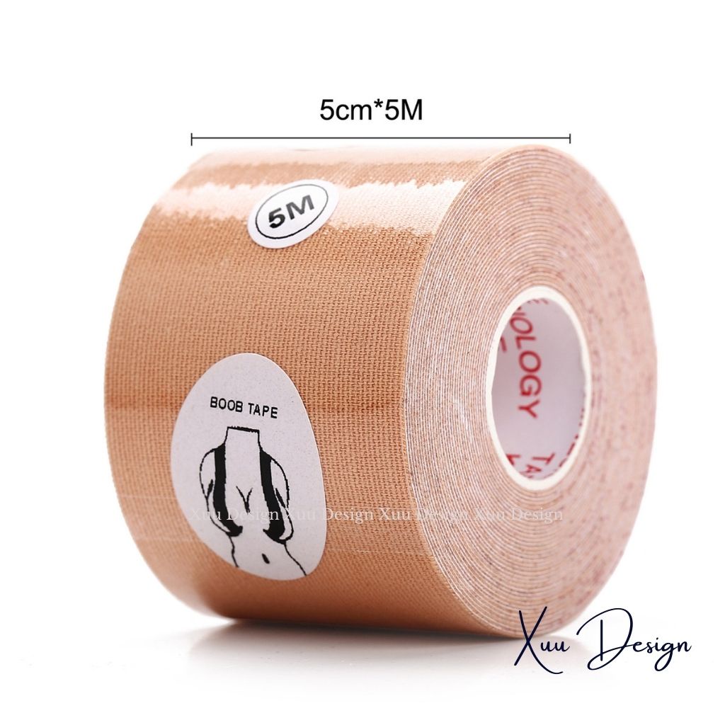 Cuộn băng dính dán ngực XUU, nâng ngực quyến rũ tạo được nhiều kiểu siêu tiện lợi - DN01