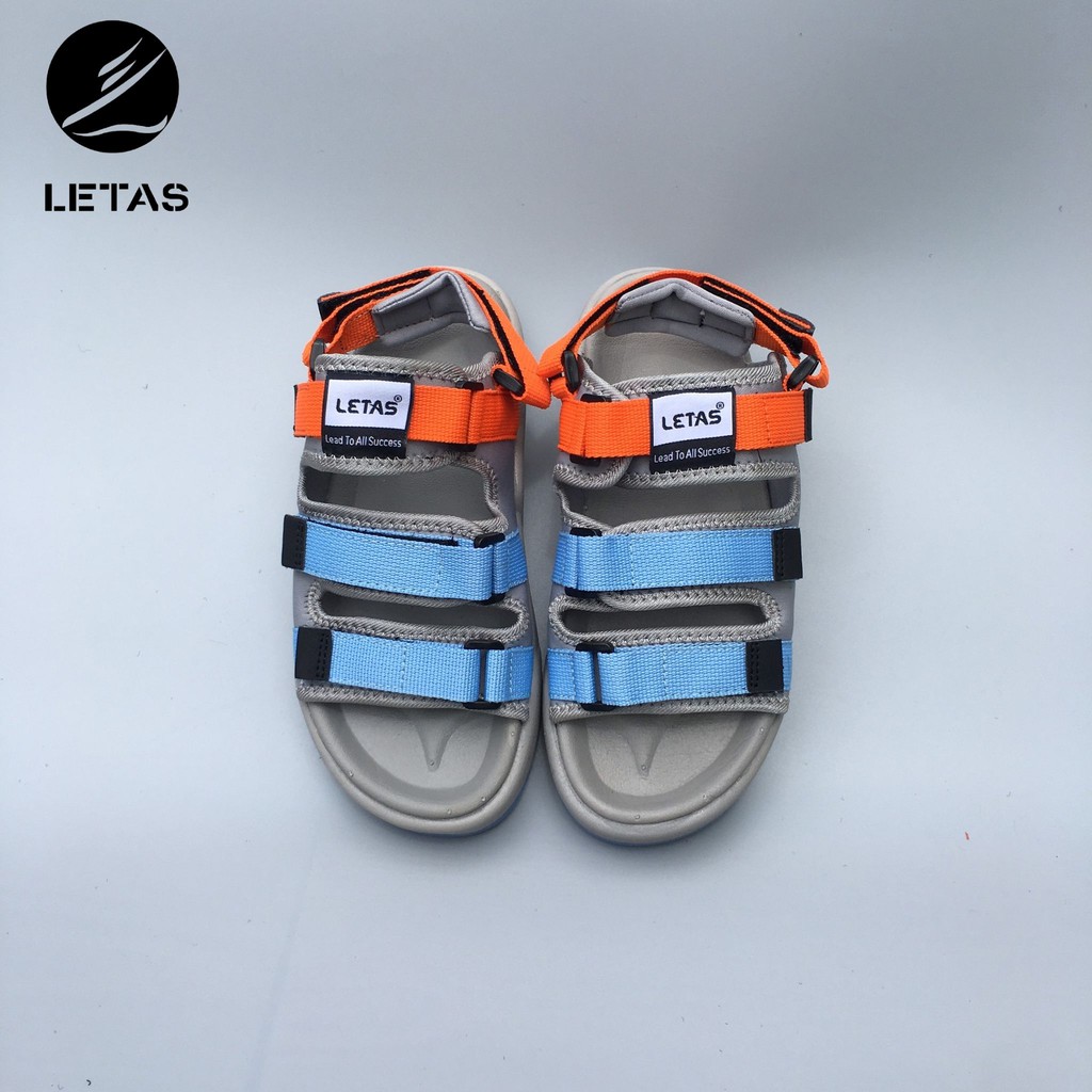 Sandal Nữ Letas D1001 Cam Xanh