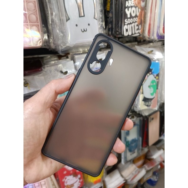 Ốp lưng Xiaomi Redmi k40 gaming viền dẻo lưng nhám