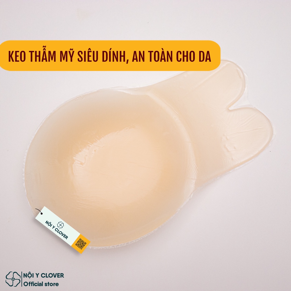 Miếng Dán Silicone Nâng Kéo Ngực Tự Nhiên Siêu Dính ELSA BRA - 5010