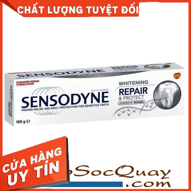 [Hàng Chính Hãng] Kem đánh răng Sensodyne Úc Repair & Protect– Phục hồi răng nhạy cảm