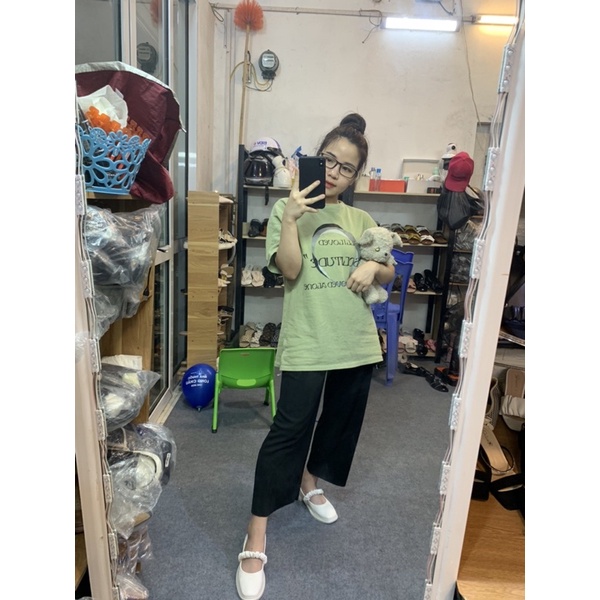 Giày búp bê nữ quai ngang nhún,lolita nữ Vitage phong cách Hàn Quốc