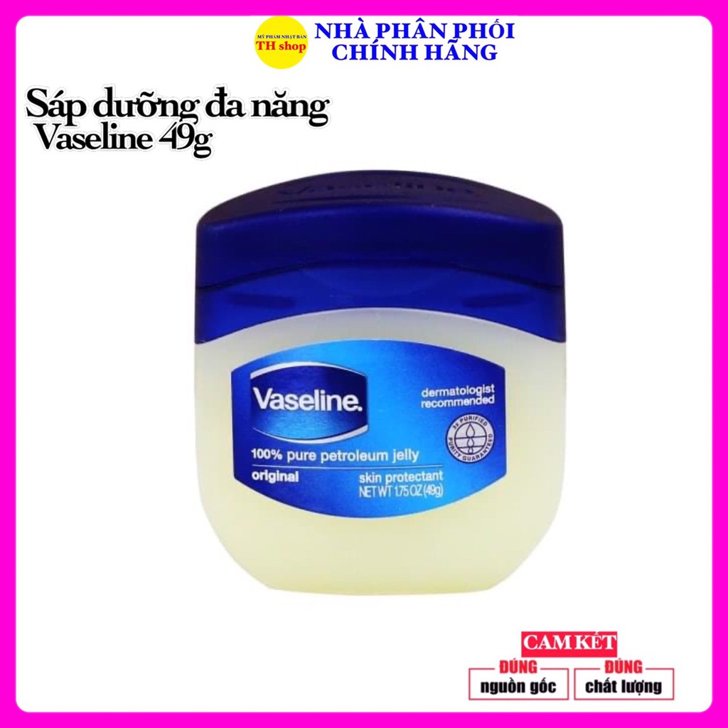 Sáp dưỡng da đa năng Vaseline 49g Original của Mỹ