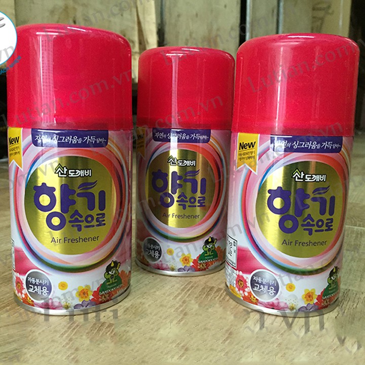 Xịt phòng khử mùi, diệt vi khuẩn, chống nấm mốc Sandokkaebi Hàn Quốc Hương Coffee 300ml