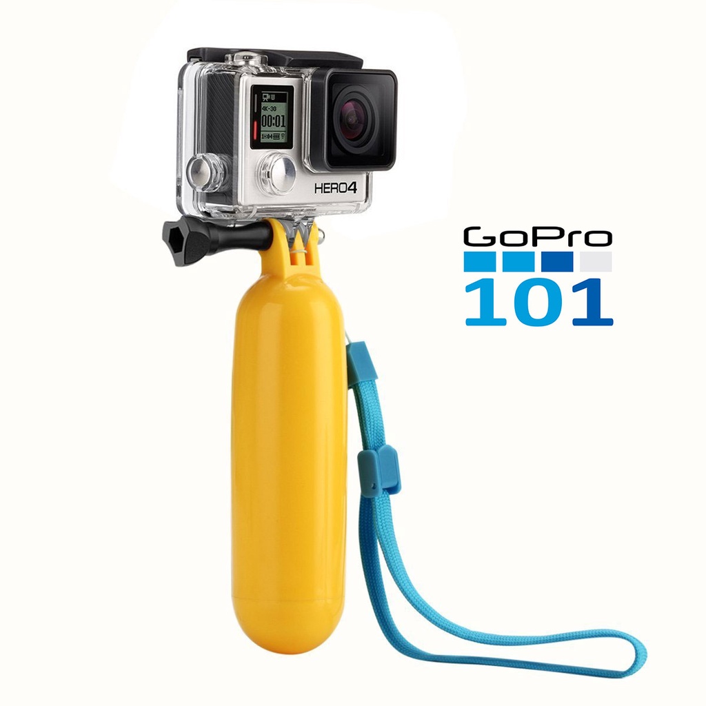 Phao Nổi Cầm Tay Trơn Cho GoPro, SJCam, Xiaomi Yi, Yi Action, Osmo - GoPro101 - inoxnamkim