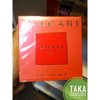 Nước hoa BVL OMNIA CORAL 65ml Fullseal-Tester