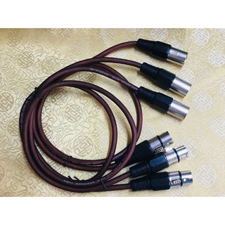 Dây tín hiệu 2 đầu canon đực cái chống nhiễu,chính hãng huicheng!